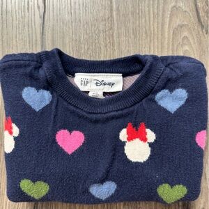 GAP Navy Sweater with Disney Motif